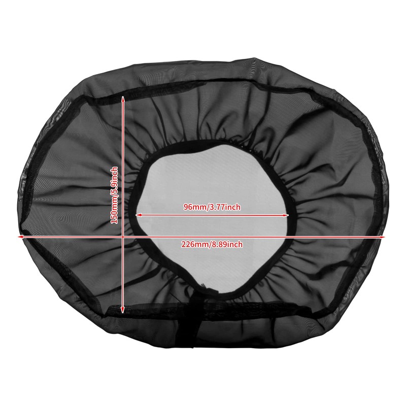 HDBUBALUS Harley Air Filter Rain Sock Cover for Sportster Touring