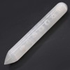 Large Engraved Natural Selenite Gemstone Stick for Reiki, Feng Shui,