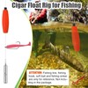 Peg Floats for Catfish Fishing Bobbers,Fishing Cigar Foam Bobber for