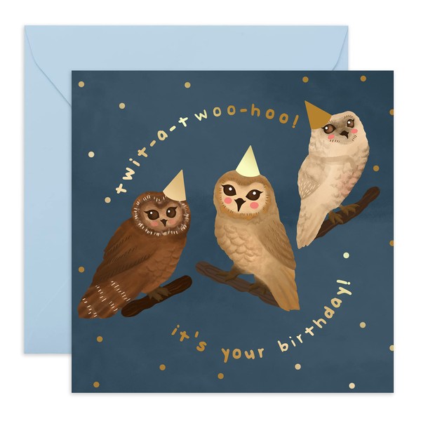 CENTRAL 23 - Cute Birthday Cards for Women - 'It's Your Birthday' - Sweet Birthday Card for Niece - Best Friend Birthday Card - Fun Birthday Cards for Sister - Comes with Fun Stickers