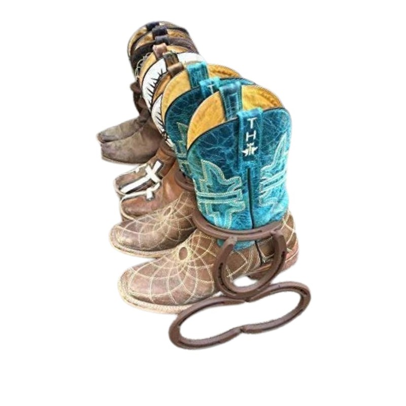 Lucky Shoe Creations Horseshoe Boot Rack