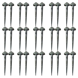 Tofficu Uñas De Herradura 50 Piezas 1.96X0.43X0.15In Herramienta Profesional para Reemplazo De Herraduras Accesorio De Caballos Resistente Al Desgaste
