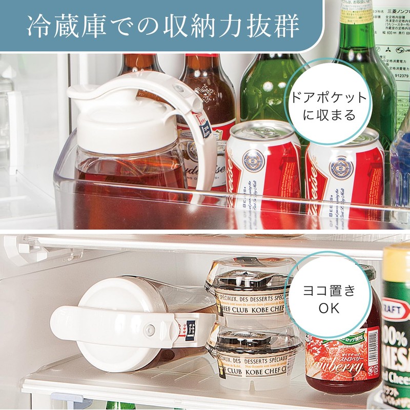 Iwasaki Kogyo K-1294 Lastroware Vertical Sliding Pitcher, 23.7 fl oz