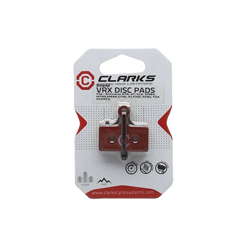 Clarks Gesinterte Bremsbeläge W Carbon für Shimano,VRX852C