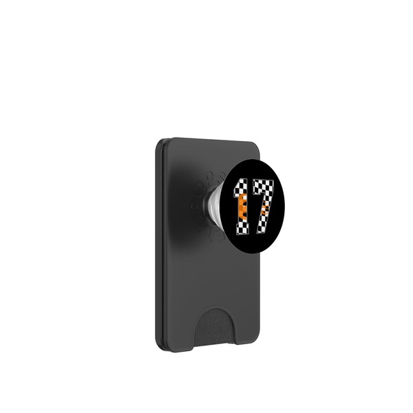 17th Birthday Party Racing Boy Seventeen Year Old Racer PopSockets