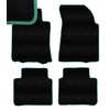 Green Edge Custom Fit Front & Rear Carpet Floor Mats,