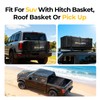 BougeRV Hitch Cargo Carrier Bag with Lock Waterproof Soft Shell