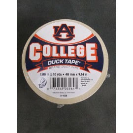 Duck Tape Auburn University Tigers DUCT TAPE -- 1.88 in x 10 yd --