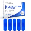 JFA Blue Medium Strip Plasters 19x72mm 100 Plasters per Pack