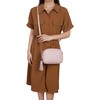 lola mae Quilted Crossbody Bag, Trendy Design Shoulder Purse, Blush