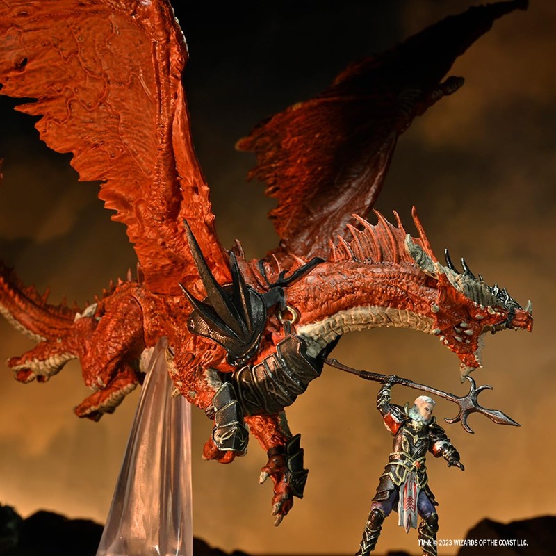 WizKids D&D Icons of The Realms: Dragonlance Kansaldi sobre dragón