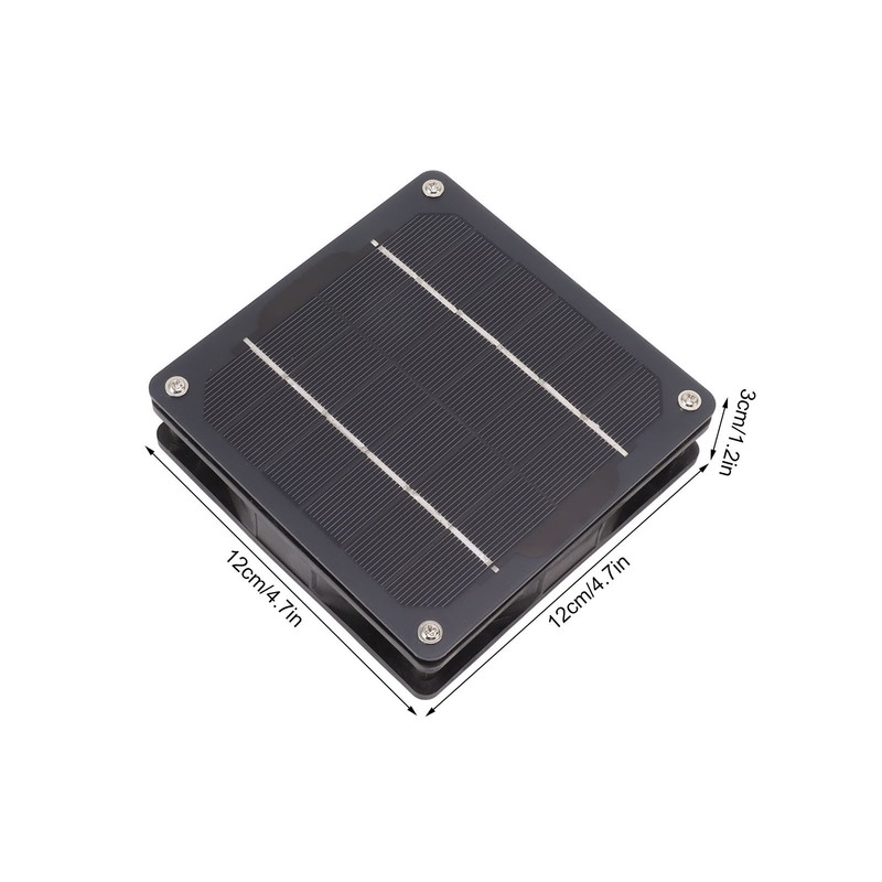 5w Solar Panel Fan Energy Saving Monocrystalline Solar Panel Fan