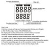 Hand Grip with Electronic Counter LCD Display ABS Grip Strengthener
