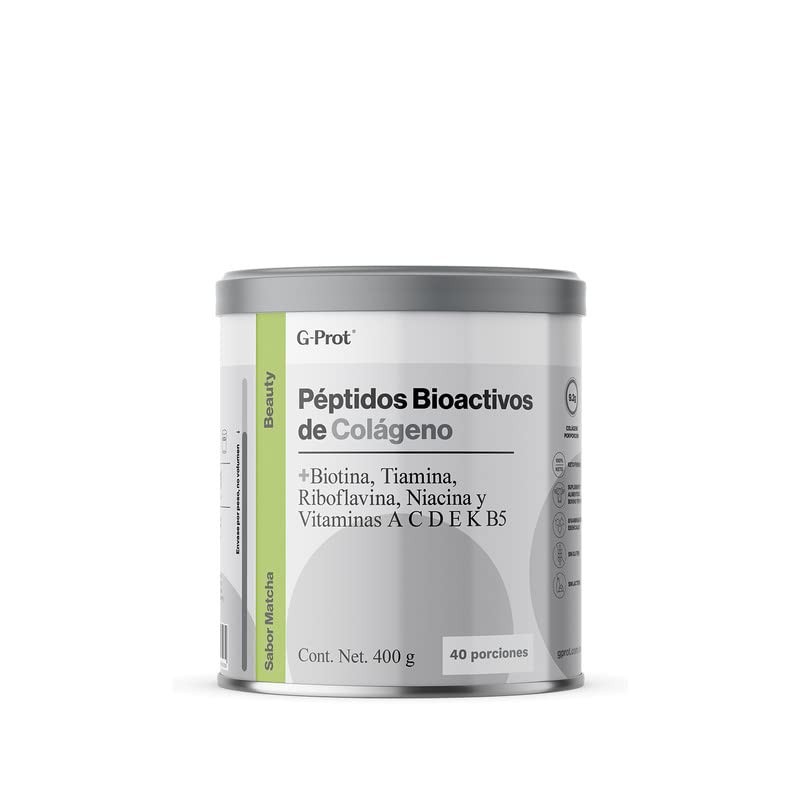 Beauty Peptidos Bioactivos de Colágeno sabor Matcha 400 g