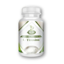 L- Tirosina 90 Capsulas 500 Mg Ya' Ax Vida 100% Puro
