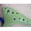 Utopia Ceramic Ocarina Key Lime Yellow Green Alto C Key