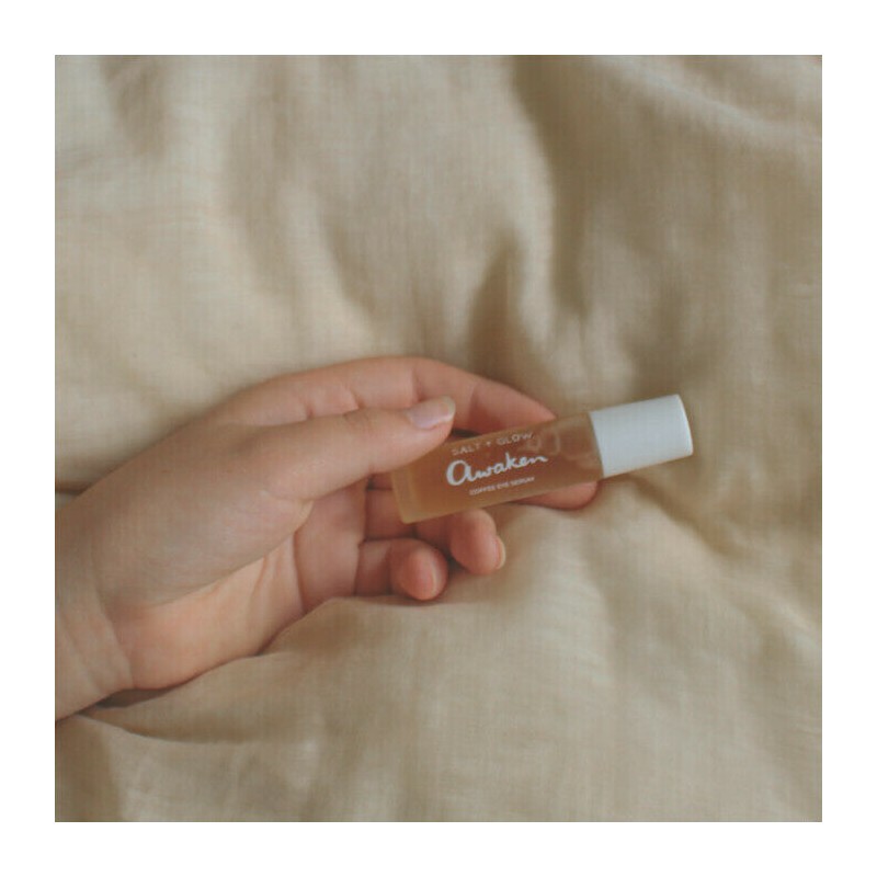 Salt and Glow Awaken Coffee Bean Eye Serum, 15ml