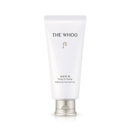 THE WHOO Gong Jin Hyang Brightening Cleansing Foam | Silky Radiance Cleanser with Amino Acid Complex & Micellar Formula