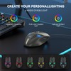 TECKNET Wired Gaming Mouse, 8000 DPI Adjustable Optical Sensor USB