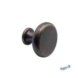 M4TEC Bedroom Furniture Door Handles Matt Antique Pull Handles Interior Kitchen Cupboard Door Handles, Cabinets Handles, and Wardrobe Door Knobs - VD5 Series: 33 mm