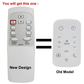 Replacement Remote Control RG15B1/E for Arctic King AC Air Conditioner Remote Control WWK05CR01N WWK05CR91N WWK06CR01N WWK06CR91N WWK08CR91N WWK08CW01N WWK10CR91N WWK12CR91N WWK18CR92N WWK25CR92N