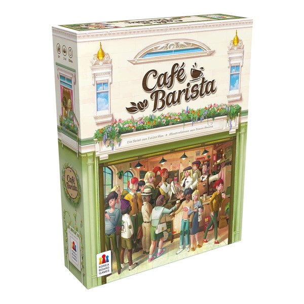 Korea Board Games Café Barista Family Game Board Game 2-4 Players from 8+ Years 30 Minutes German
