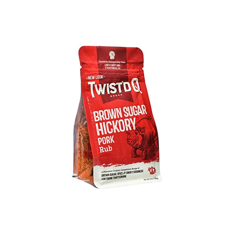 Twist'd Q - Brown Sugar Hickory Pork Rub - American