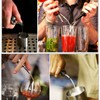 Gankarii Pack of 6pcs Stainless Steel Freeflow Pourer Spirit Pourer,