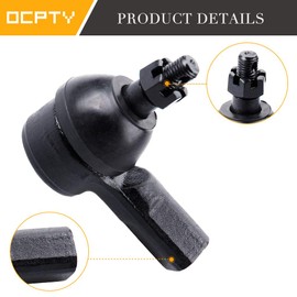 OCPTY - New 2-Piece fit for 2003-2005 for ACURA EL for Honda Civic CR-V-2 Front Outer Tie Rod Ends