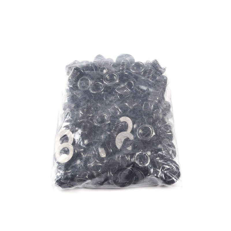 CHEDA Screw/Bolt Hardware Kit Black Universal Pocket/Rivet Compatible with Fender