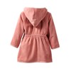 Vertbaudet Children's Bathrobe with Recycled Cotton, rosewood