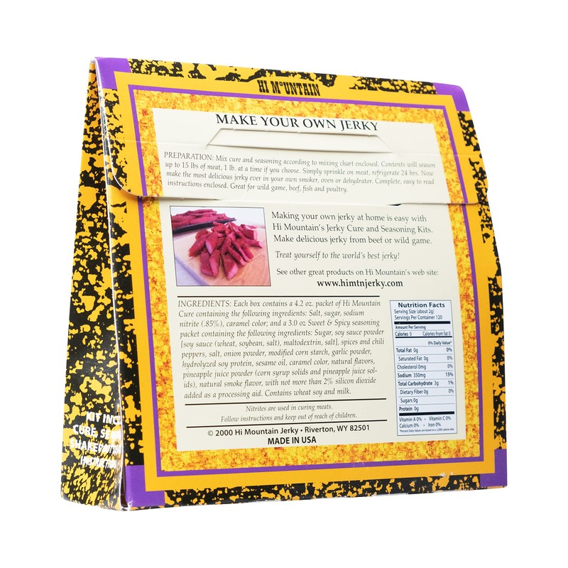 Hi Mountain Jerky Seasoning and Cure Kit | SWEET &