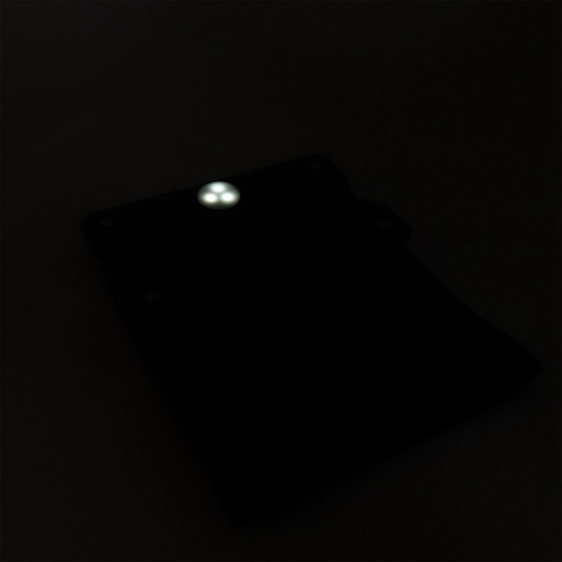 LED Car Trash Can Waterproof Compact Leak Proof Reusable Artificial