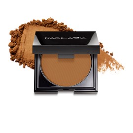 Nabila K Duel Foundation Powder (with sponge) - C10 (Warm) - 0.42oz