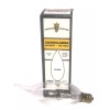 HORIZON 60 WATT FLAME BULB, CANDELABRA BASE, CLEAR. LONG LIFE,