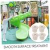 Kisangel 4pcs Slide Screw Caps Plastic Replacement Parts for Slides