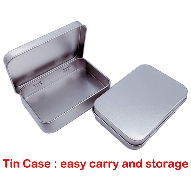 RN BEAUTY 200 Count Bobby Pins With Tin Case 2inch/5cm