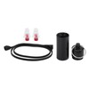 22x67mm Musician Ear Plug Red Noise Reduction Waterproof with Silica