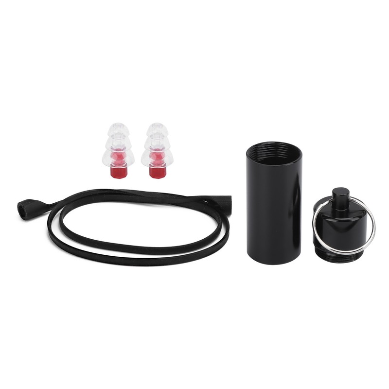 22x67mm Musician Ear Plug Red Noise Reduction Waterproof with Silica