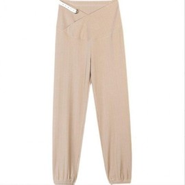 Plus Size Maternity Wide Jogger Pants Casual Comfortable Pants XL/Blue