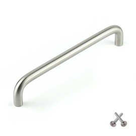 D Bow Kitchen Cabinet Door Handle, Cupboard Drawer Bedroom Furniture Handles Stainless Steel 160mm