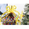 Christmas Concepts® 3D Multi Coloured Foil Christmas Lantern - Traditional