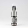 STATION D'HYDRATATION Wasserstation 04218010038 Reusable Bottle, PETG, Grey, Silver, One