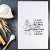 Funny Housewife Kitchen Towels Housewife Gift Please Clean Up Your