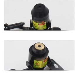 Laser Fog Light with Rear-End Collision Protection, 12V/24V Compatible, Visible Pattern - POOPEE (POOPEE) Suitable for All Vehicle Types, Motorcycles, Trucks, Also Suitable for Small Lamps, Brake