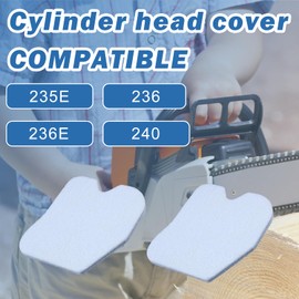 AUMEL Air Filter Kit for Husqvarna 235 235E 236 236E 240 240E Chainsaw Parts Jonsered CS2234 CS2238 CS2234S CS2238S Chainsaw Fuel Line Tune Up Kit for 545061801 240