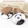 2Pcs Pot Lid Knob Universal Pot Lid Knobs Replacement Pot