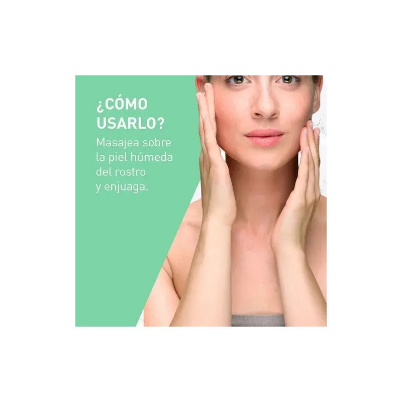 CeraVe Gel Limpiador Espumoso Diario para Uso de Día o