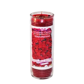 VELADORA DE ROSAS AFRICANAS | SENSUALIDAD, RECONCILIACIÓN, PASIÓN, VELA AROMÁTICA DE INTENCIÓN, ORIGINALES JAC