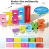 20PCS Wooden Number Building Blocks, Montessori Toys Math Learning Toys